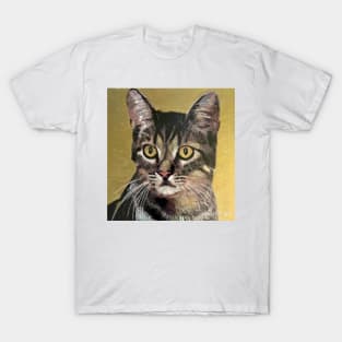 Portrait of Schank's Tabby Cat #2 T-Shirt